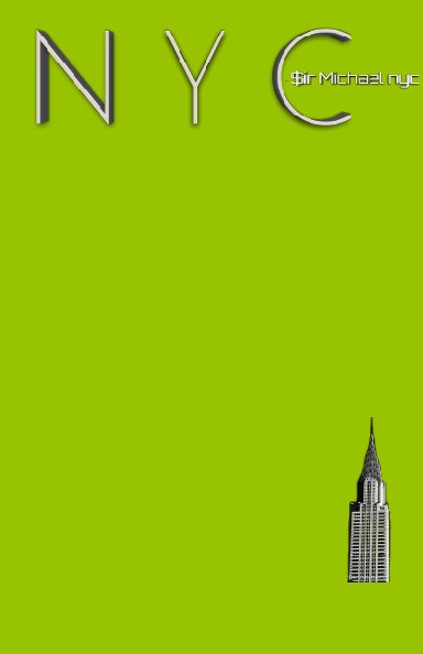 View NYC Chrysler building  chartruce  grid style page notepad Michael Limited edition by sir Michael Huhn