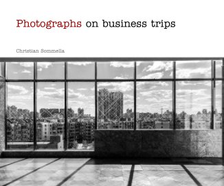 Photographs on business trips book cover
