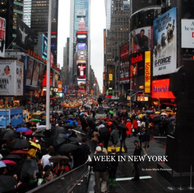 A WEEK IN NEW YORK book cover
