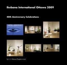 Ikebana International Ottawa 2009 book cover