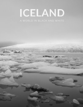 Iceland - A World in Black and White book cover