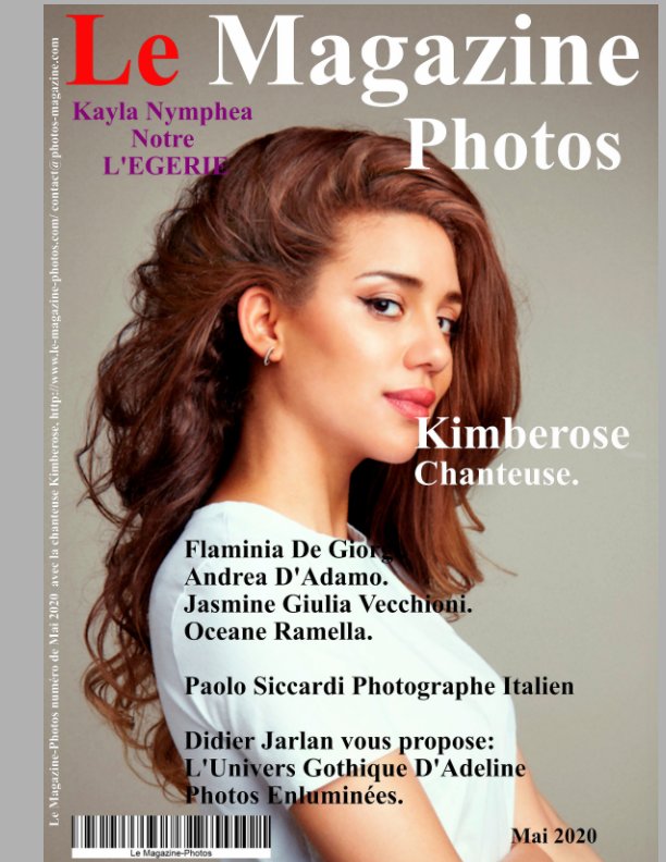 Ver Le Magazine-Photos Numéro de Mai 2020 avec Kimberose chanteuse por le Magazine-Photos, D Bourgery