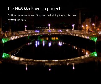 the HMS MacPherson project book cover