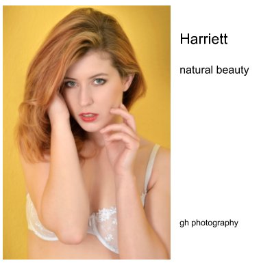 Harriett - natural beauty book cover