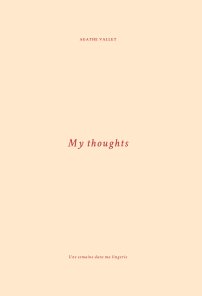 My thoughts book cover