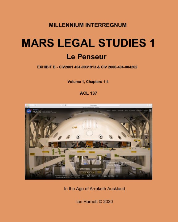 Mars Legal Studies 1 nach Ian Harnett, Annie, Eileen anzeigen