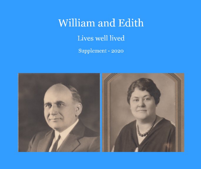 View William and Edith - Supplement by Linda Watson, Nikki Lindqvist