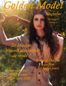 Golden model magazine  Mai/Juin 2020 numéro 15 book cover