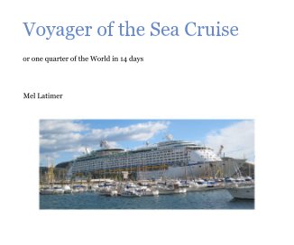 Voyager of the Sea Cruise book cover