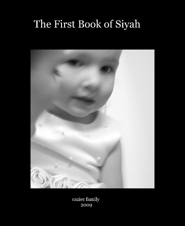 Visualizza The First Book of Siyah di Siyah Cazier