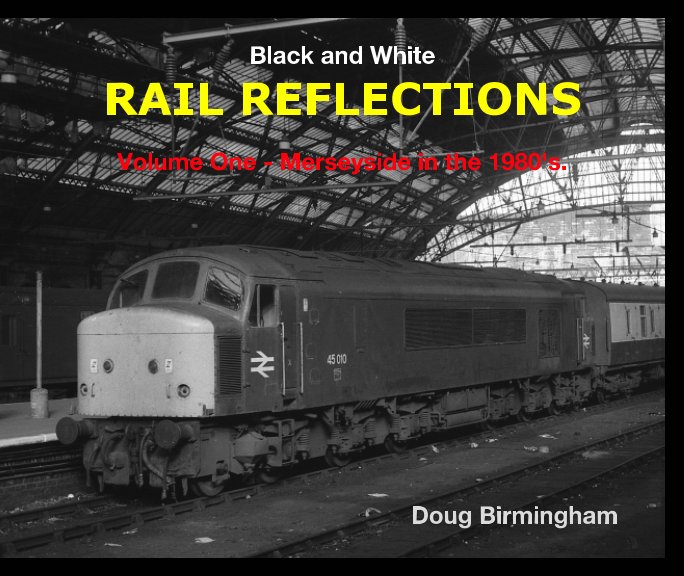 View Black and White RAIL REFLECTIONS by Doug Birmingham