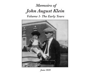 John August Klein Memoir book cover