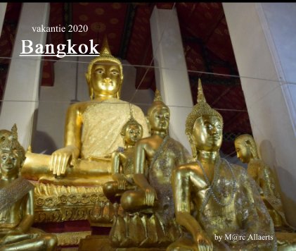 vakantie 2020 Bangkok book cover