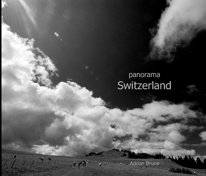 View panorama Switzerland by Adrian Bruce