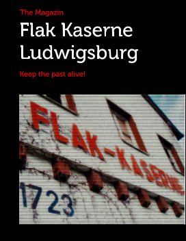 Flak Kaserne Ludwigsburg "The Magazin" Final Edidtion 2020 book cover