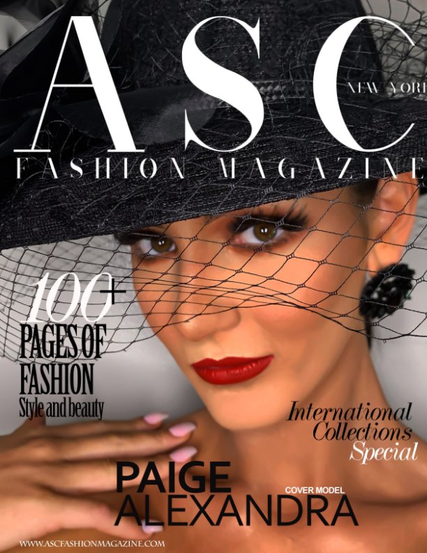 fashion magazine pages