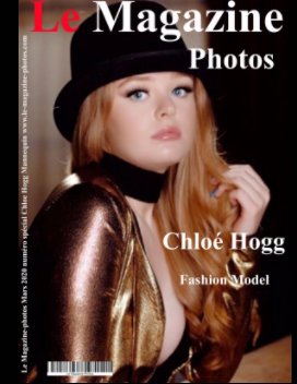 Le Magazine-Photos Numéro spécial de Mars 2020 avec Chloe Hogg Model de Liverpool UK book cover