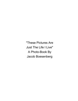 "These Pictures Are Just The Life I Live" book cover