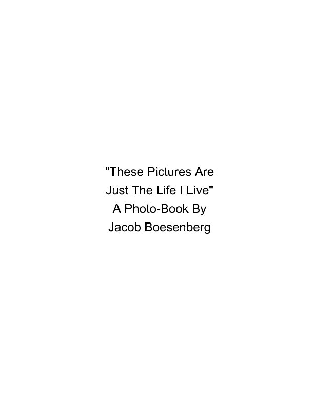 "These Pictures Are Just The Life I Live" nach Jacob Boesenberg anzeigen