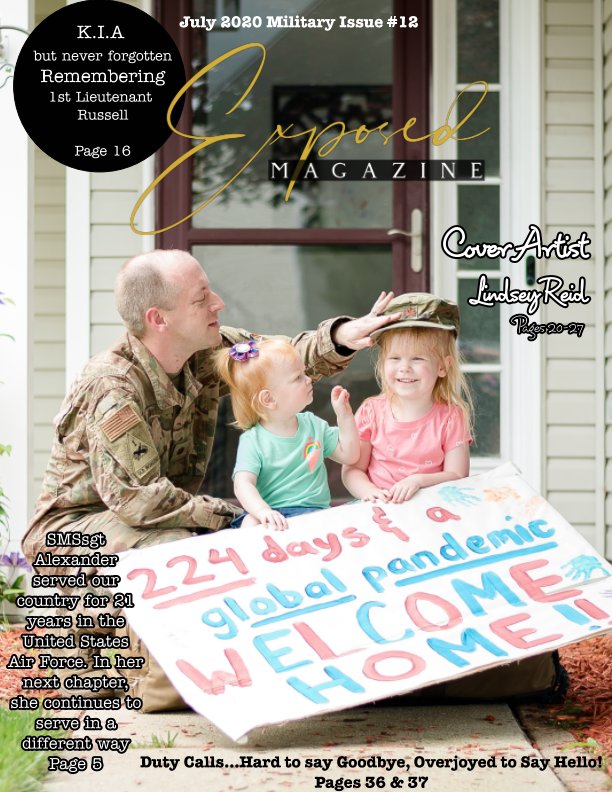 View July 2020 Issue #12- Military by Exposed Magazine