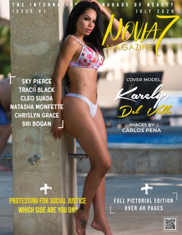 View Novia7 Magazine Issue #1 ft Cover Model Karelys Del Valle by NOVIA7 MAGAZINE