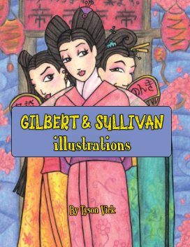 Gilbert and Sullivan Illustrations - Paperback book cover