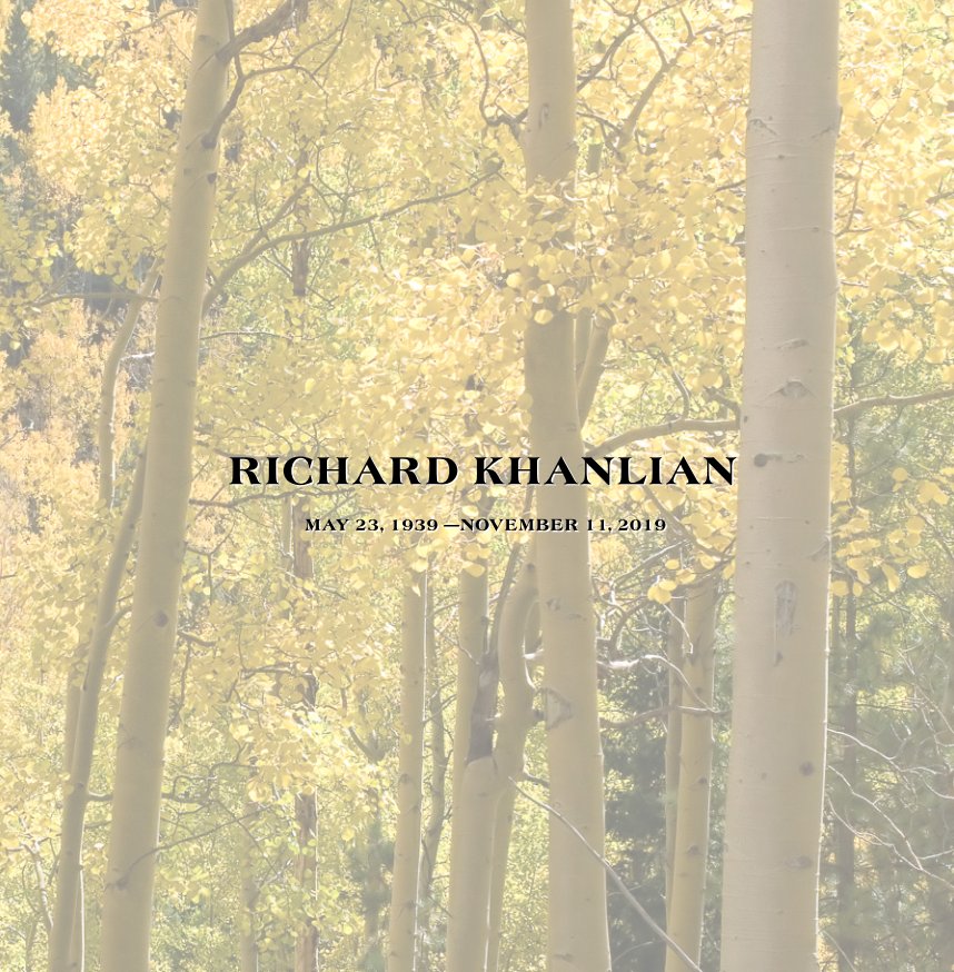 View Richard Khanlian by David Halpern