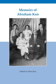 Memoirs of Abraham Kon book cover