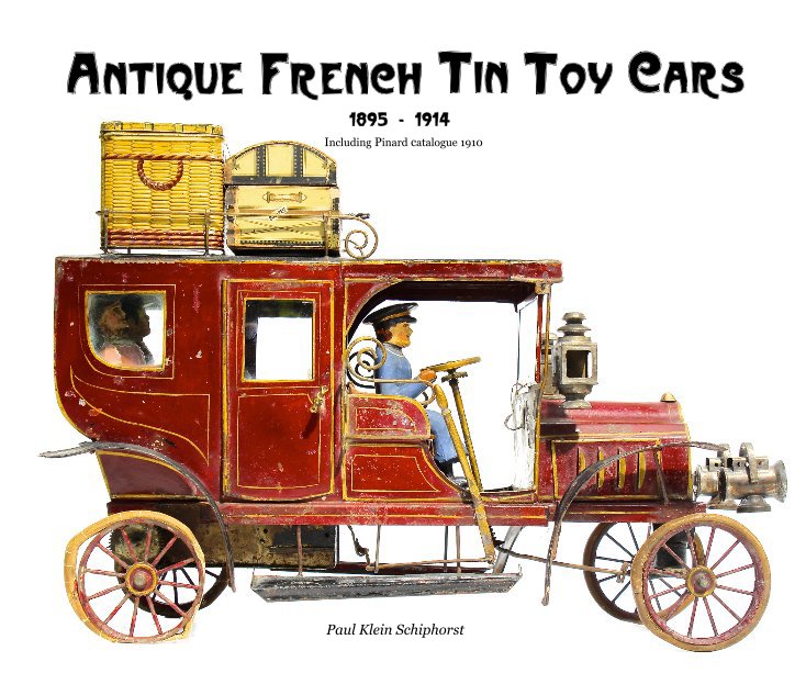 Bekijk Antique French Tin Toy Cars - small op Paul Klein Schiphorst