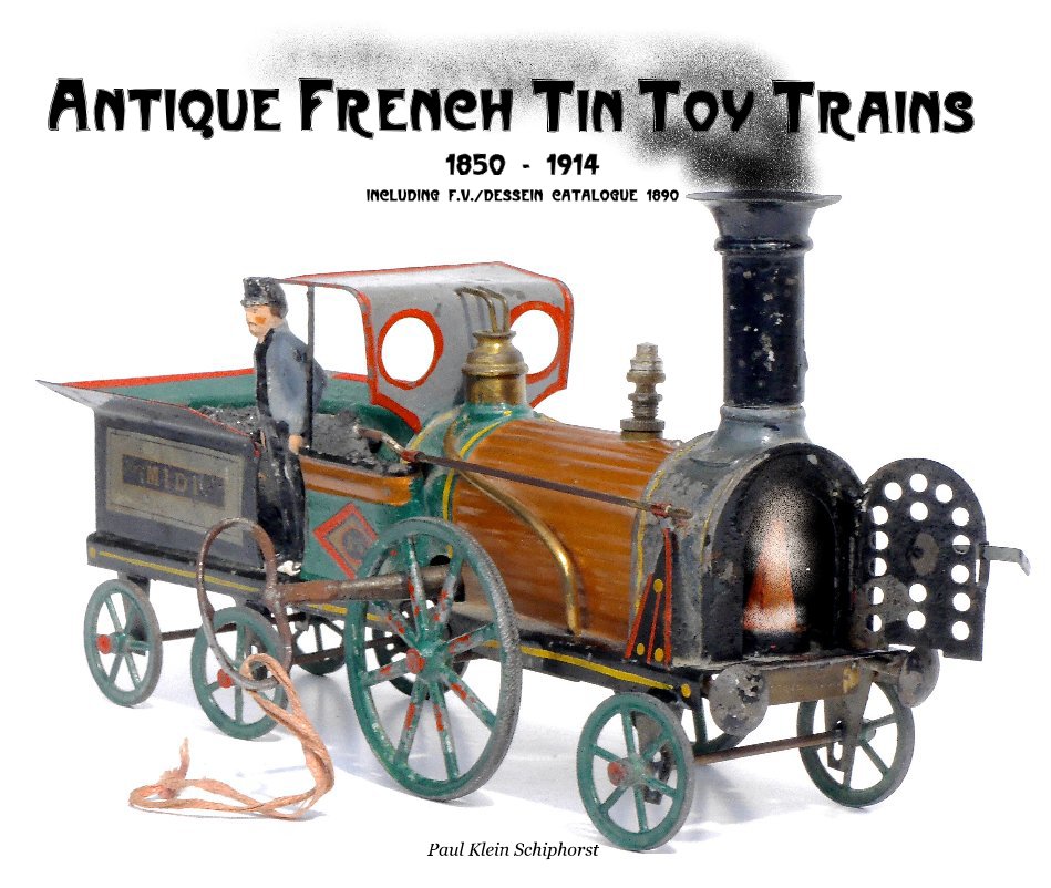 Bekijk Antique French Tin Toy Trains - de luxe op Paul Klein Schiphorst