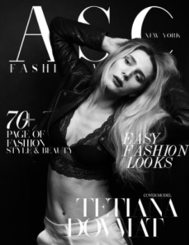ASC FASHION MAGAZINE 2nd issue of July book cover