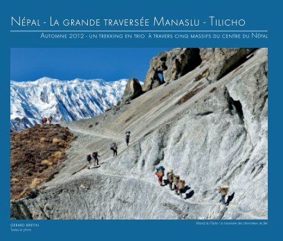 Népal - La Grande traversée des massifs du Manaslu au Tilicho book cover
