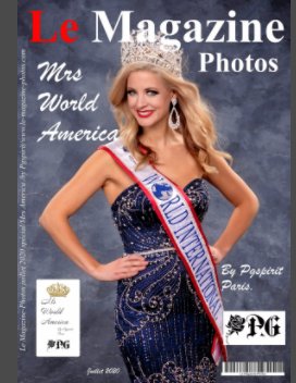 Le Magazine-Photos Spécial Mrs World America book cover