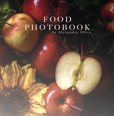 Food Photobook by ImageALE layflat book cover