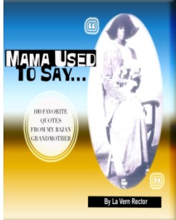 Mama Used To Say book cover