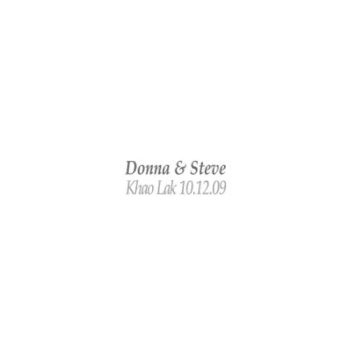 Donna & Steve book cover