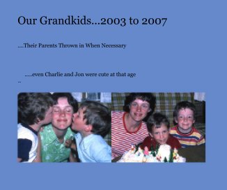 Our Grandkids...2003 to 2007 book cover