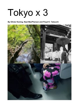 Tokyo X 3 book cover