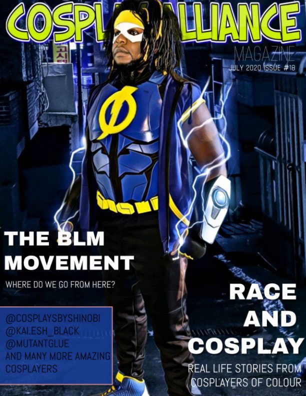 View Cosplay Alliance BLM Issue #18 by Individual Cosplayers