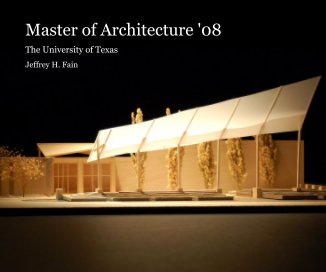 Master of Architecture '08 book cover