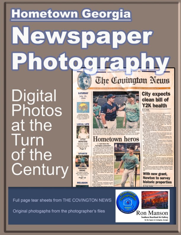 View Hometown Georgia Newspaper Photography by Ronald D. Manson