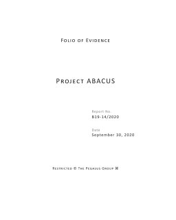 Project Abacus book cover
