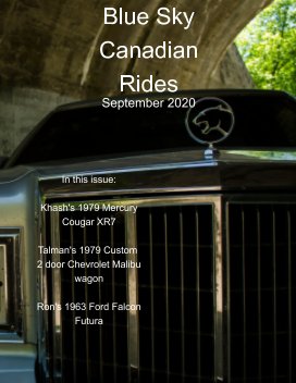 Blue Sky Canadian Rides - Sept 2020 book cover