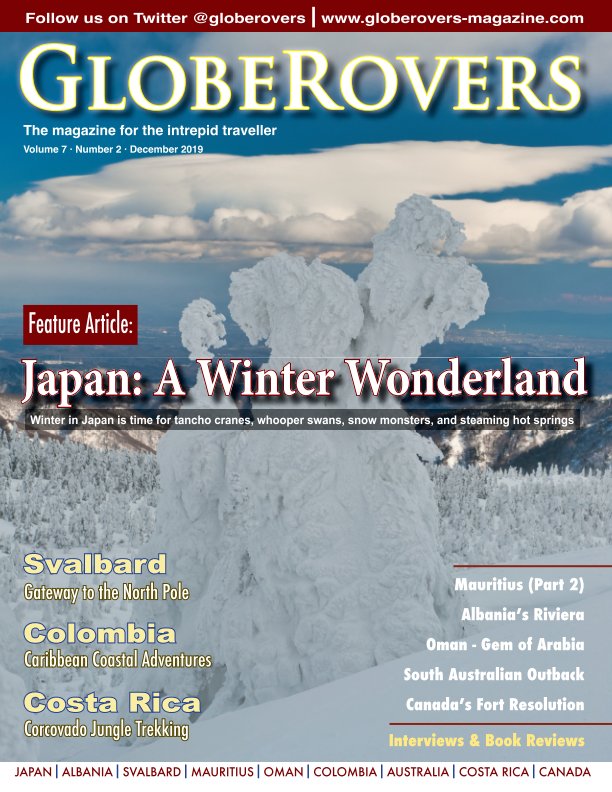 View Globerovers Magazine (14th Issue) Dec 2019 by GlobeRovers
