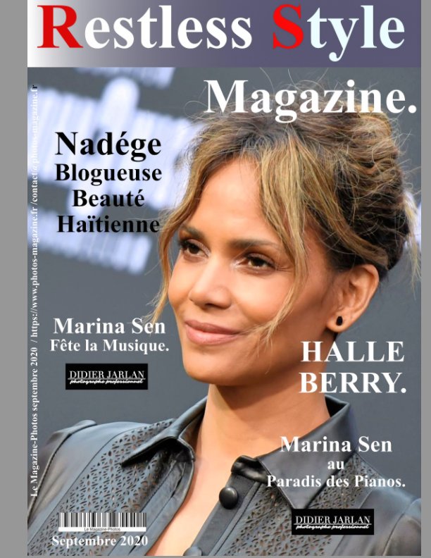 View Restless Style Magazine de Septembre 2020 avec Halle Berry by Restless Style Magazine,