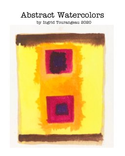 Abstract Watercolors 2020 book cover