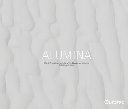Alumina book cover
