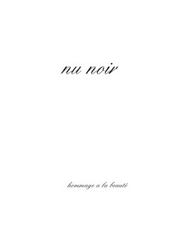 nue noir book cover