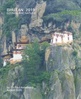 Bhutan 2019 Dzongs and Nature book cover