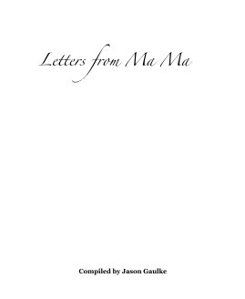 Letters from Ma Ma book cover